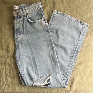 Mango distressed Kaia jeans